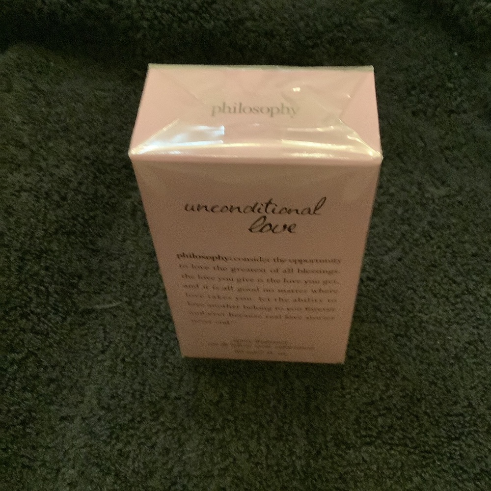 Philosophy spray fragrance eau de toilette. 2 fl.oz. Unconditional Love.